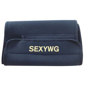 SEXYWG Hot Sweat Neoprene Shaper 2XL-3XL Waist Trainer Polyester Black NEW